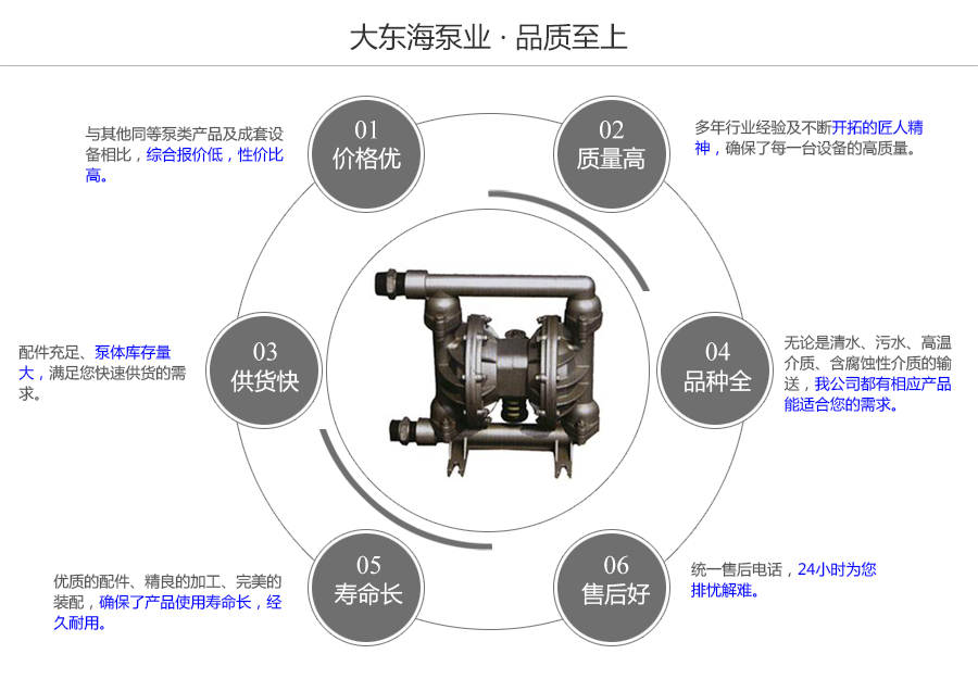 大東海泵業(yè)氣動隔膜泵質(zhì)量保證圖